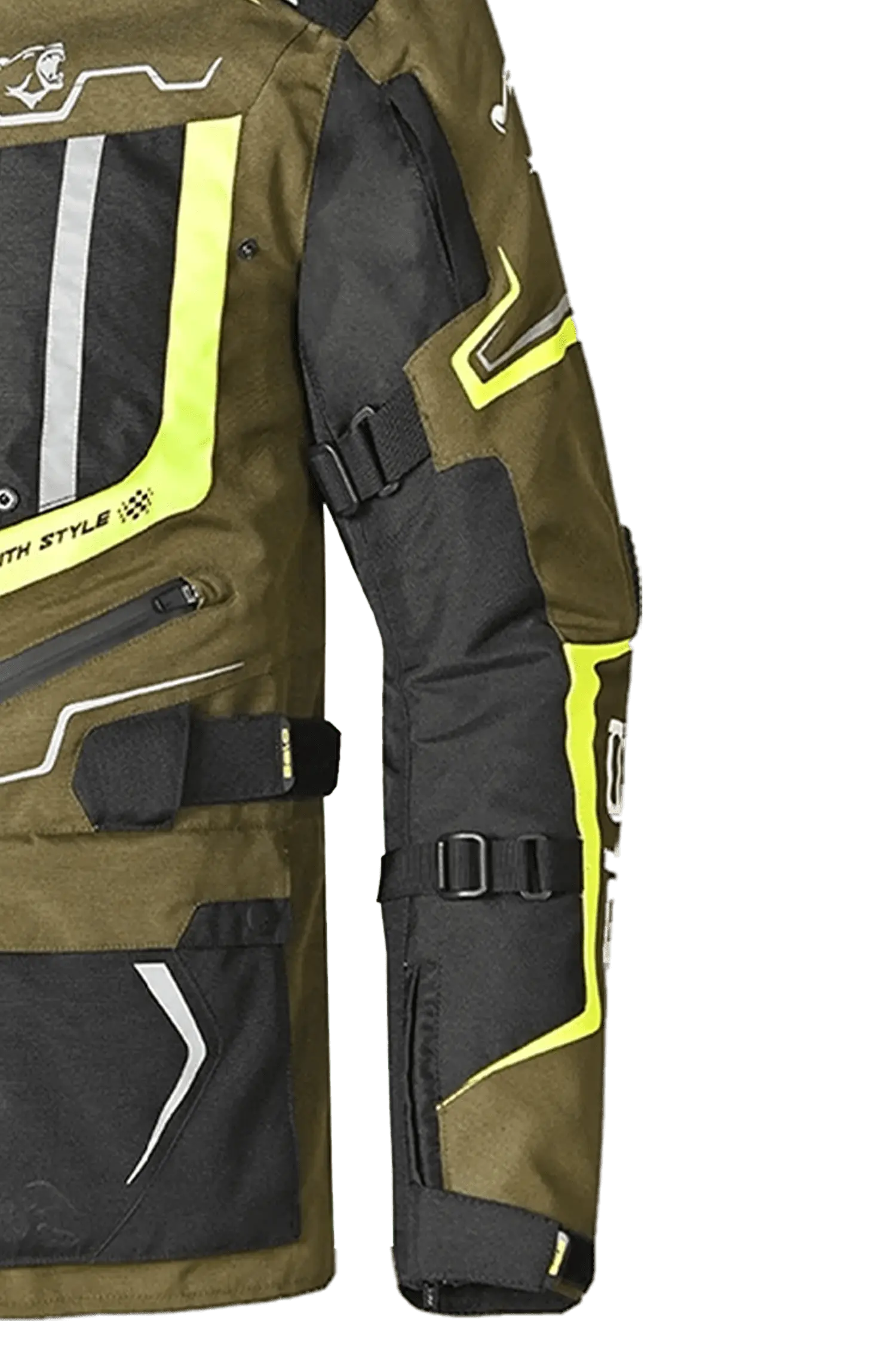 Bela Watson Giacca Touring Nera/Cachi 