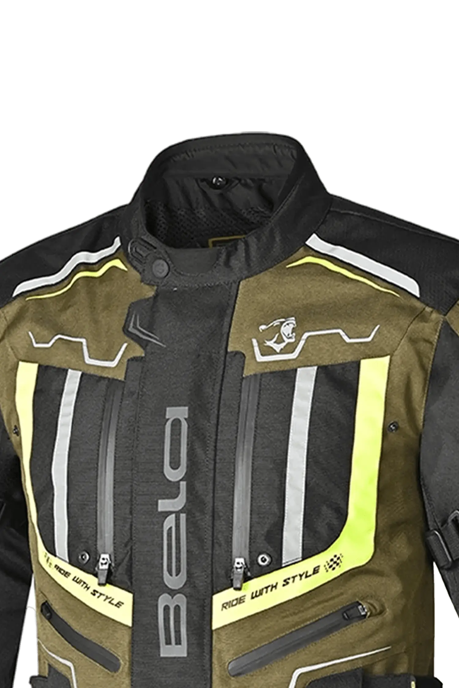 Bela Watson Giacca Touring Nera/Cachi 