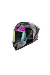 GIVI H503 VISION Casco integrale per moto Nero Titanio Fucsia 