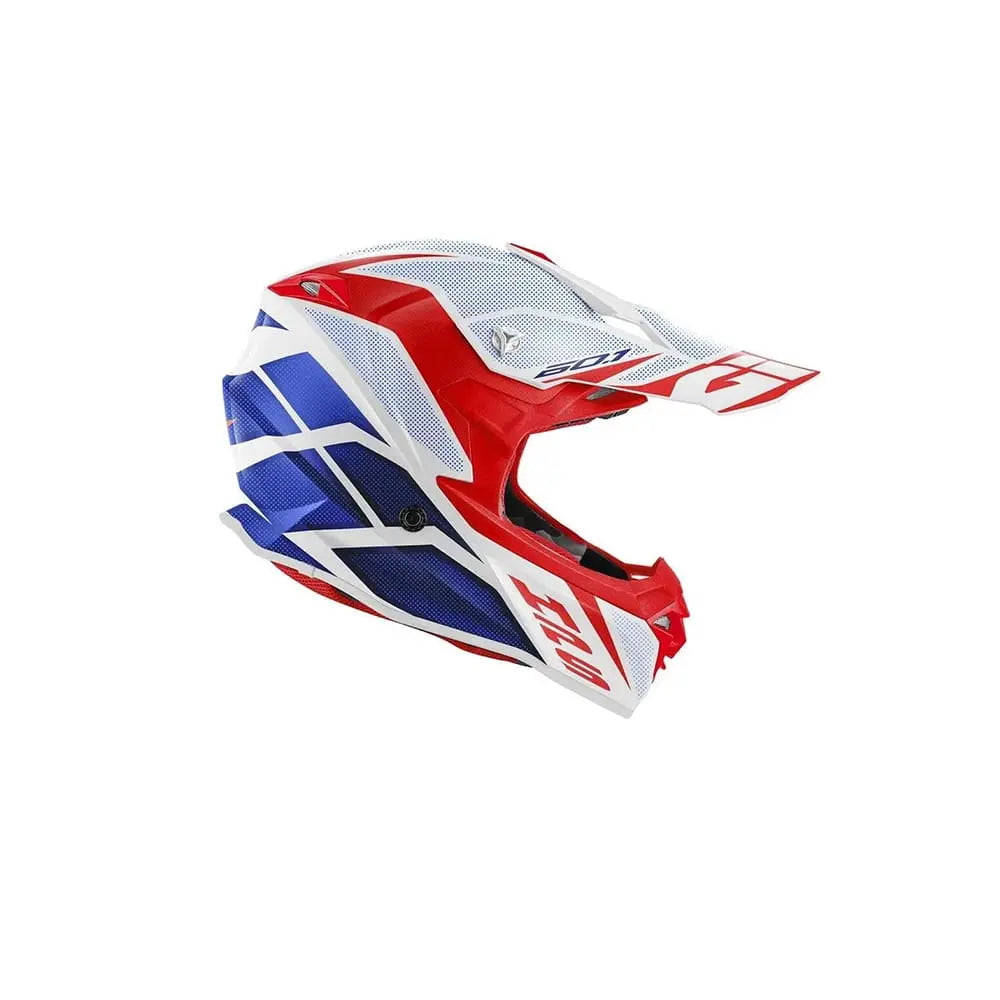 GIVI 60.1 INVER Moto Motocross Enduro Caschi Rosso Bianco