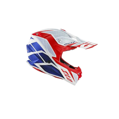 GIVI 60.1 INVER Moto Motocross Enduro Caschi Rosso Bianco 