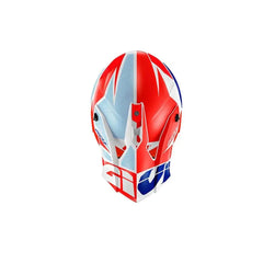 GIVI 60.1 INVER Moto Motocross Enduro Caschi Rosso Bianco