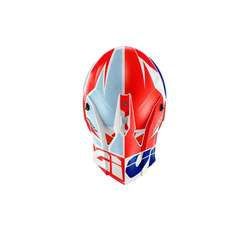 GIVI 60.1 INVER Moto Motocross Enduro Caschi Rosso Bianco 