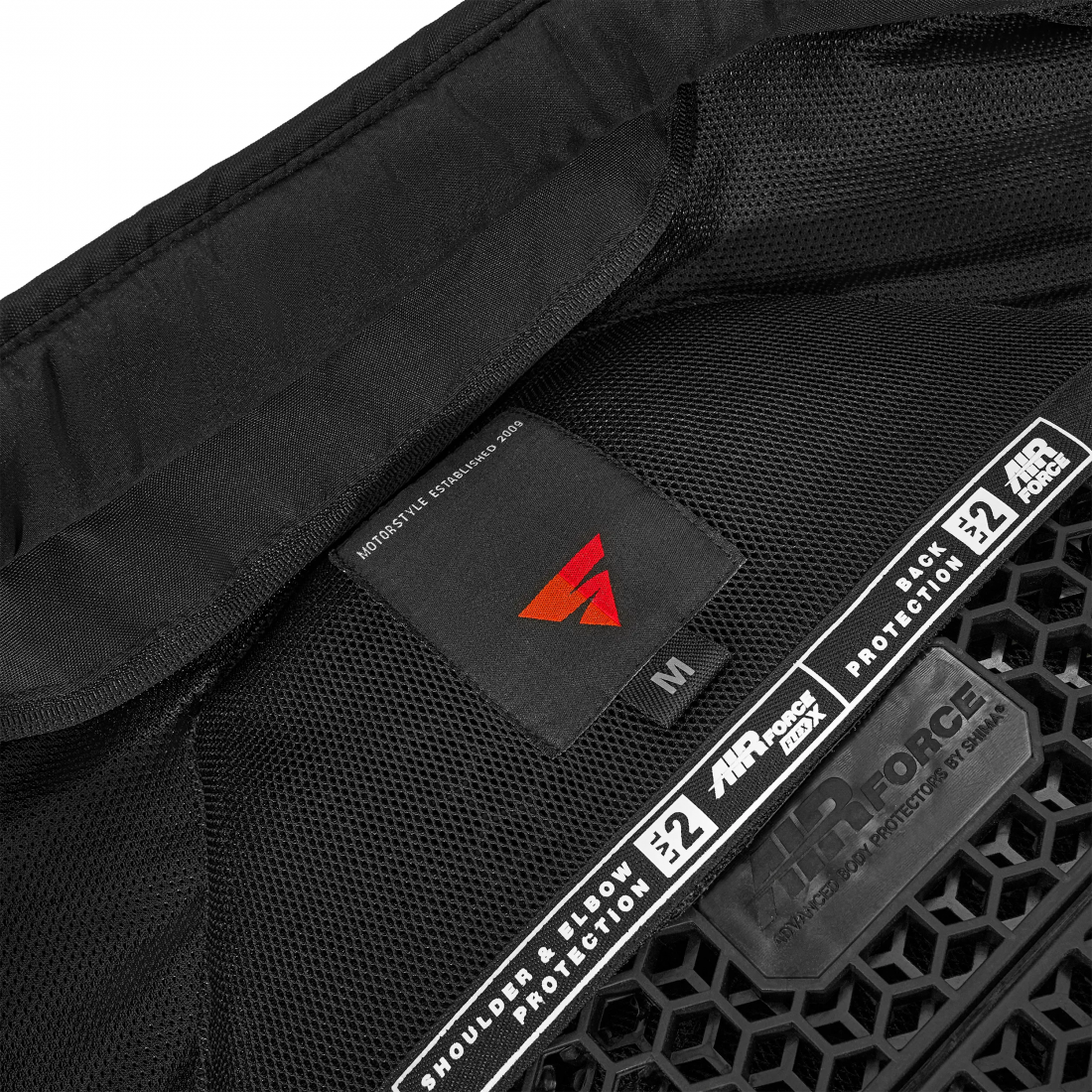 SHIMA SOLID 2.0 CHAQUETA TEXTIL DE MOTO HOMBRE NEGRO 