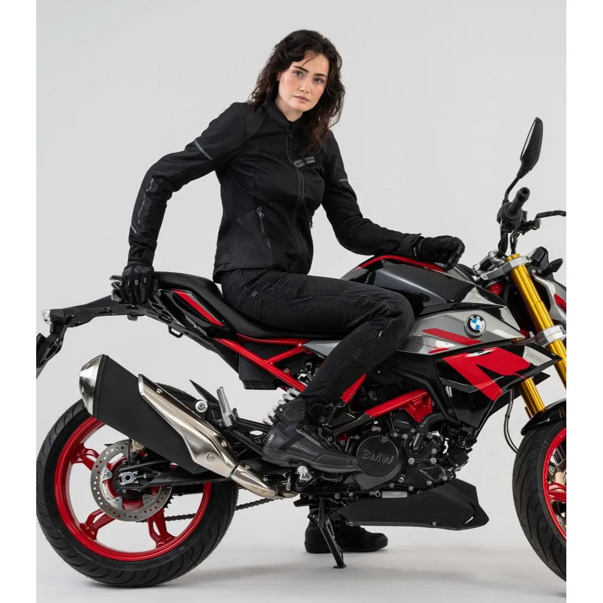 SHIMA X-MESH 2.0 CHAQUETA DE MOTO MUJER NEGRO 