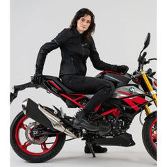 SHIMA X-MESH 2.0 CHAQUETA DE MOTO MUJER NEGRO 