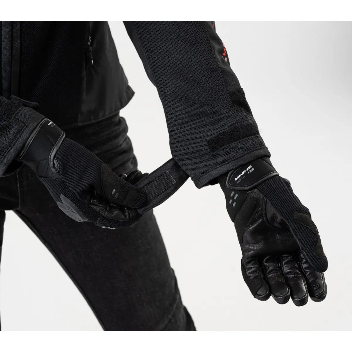 SHIMA X-MESH 2.0 CHAQUETA DE MOTO MUJER NEGRO 