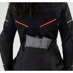 SHIMA X-MESH 2.0 CHAQUETA DE MOTO MUJER NEGRO ROJO 