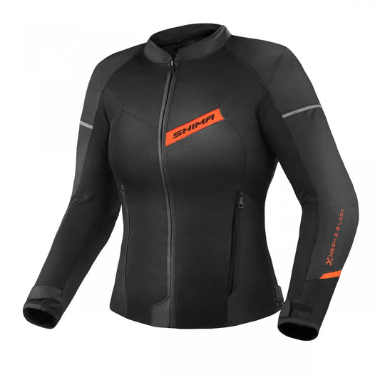 SHIMA X-MESH 2.0 GIACCA DA MOTO DONNA NERO ROSSO – Yamoto.it