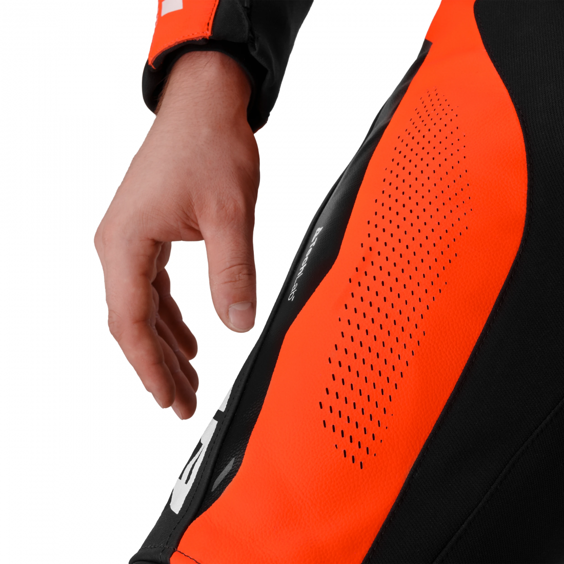 SHIMA MISSION RS MONO DE HOMBRE 1PC NEGRO ROJO 
