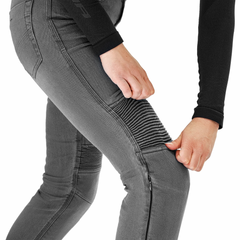SHIMA ZENITH VAQUEROS DE MOTO MUJER GRIS 