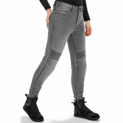 SHIMA ZENITH VAQUEROS DE MOTO MUJER GRIS 