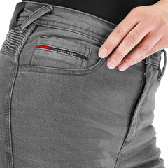 SHIMA ZENITH VAQUEROS DE MOTO MUJER GRIS 