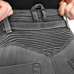 SHIMA ZENITH VAQUEROS DE MOTO MUJER GRIS 
