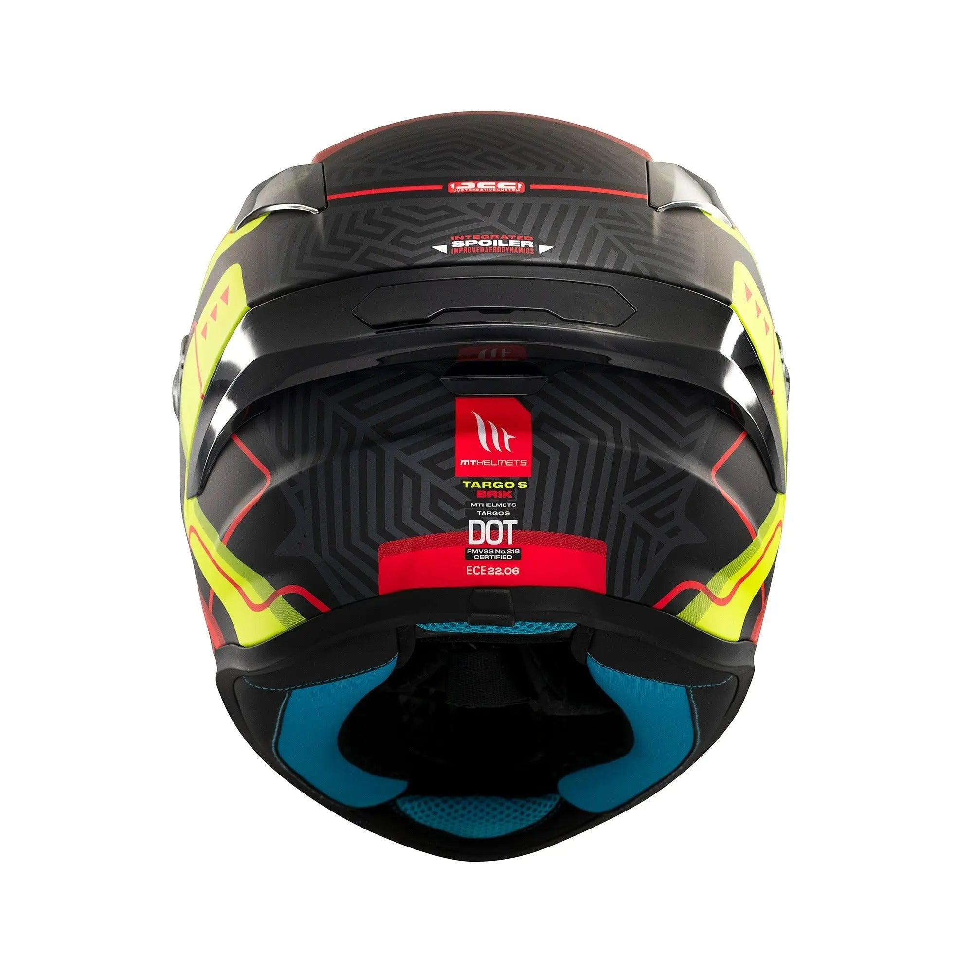 MT Targo S Brik Casco Integrale Da Moto 