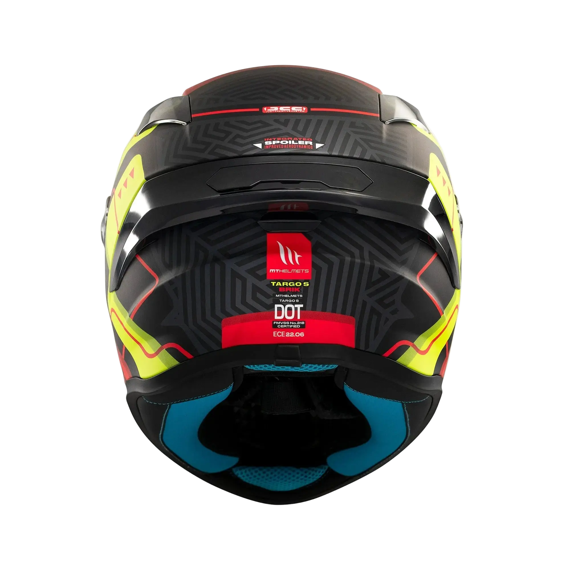 MT Targo S Brik Casco Integrale Da Moto 