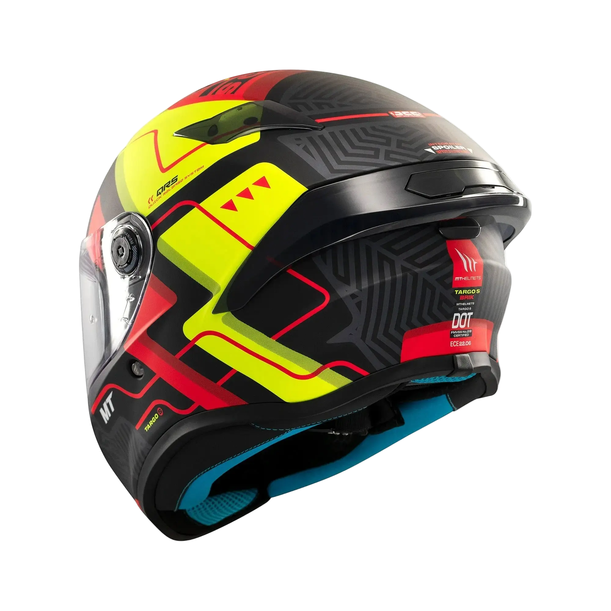 MT Targo S Brik Casco Integrale Da Moto 