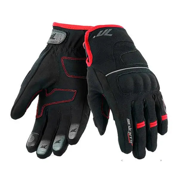 SEVENTY GLOVE SD-C43 WINTER URBAN UOMO NERO/ROSSO 