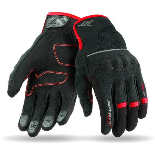 SEVENTY GLOVE SD-C54 SUMMER URBAN MEN'S BLACK/RED – Yamoto.it