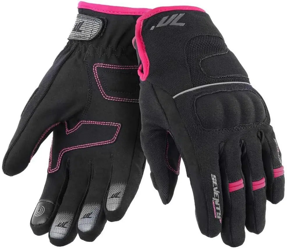 SEVENTY GUANTE SD-C45 INVIERNO URBAN MUJER NEGRO/ROSA 