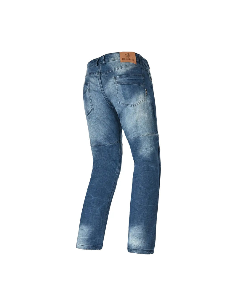 Bela PISTON Jeans Moto per Uomo blu