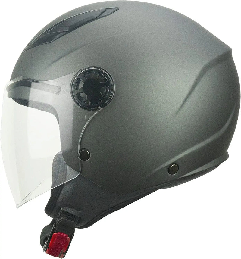 Casco Moto 2MH Fun Mono Jr - Antracite Satinato per Bambini By Ska-P🇮🇹