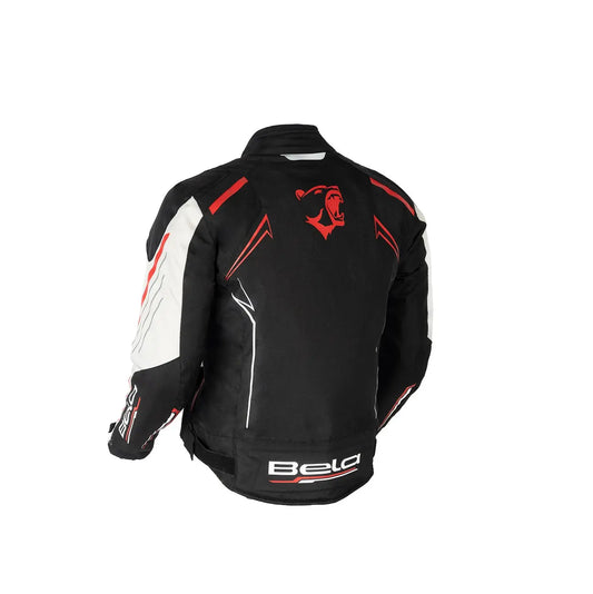 Bela Panther Giacca uomo Nera/Bianca/Rossa – Yamoto.it