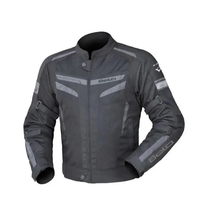 Bela Sprinter Lady Giacca moto per donna Nero/Grigio front