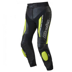 Bela Rocket Nero Giallo  donna Pantalone (Pelle Di Canguro Mix) front