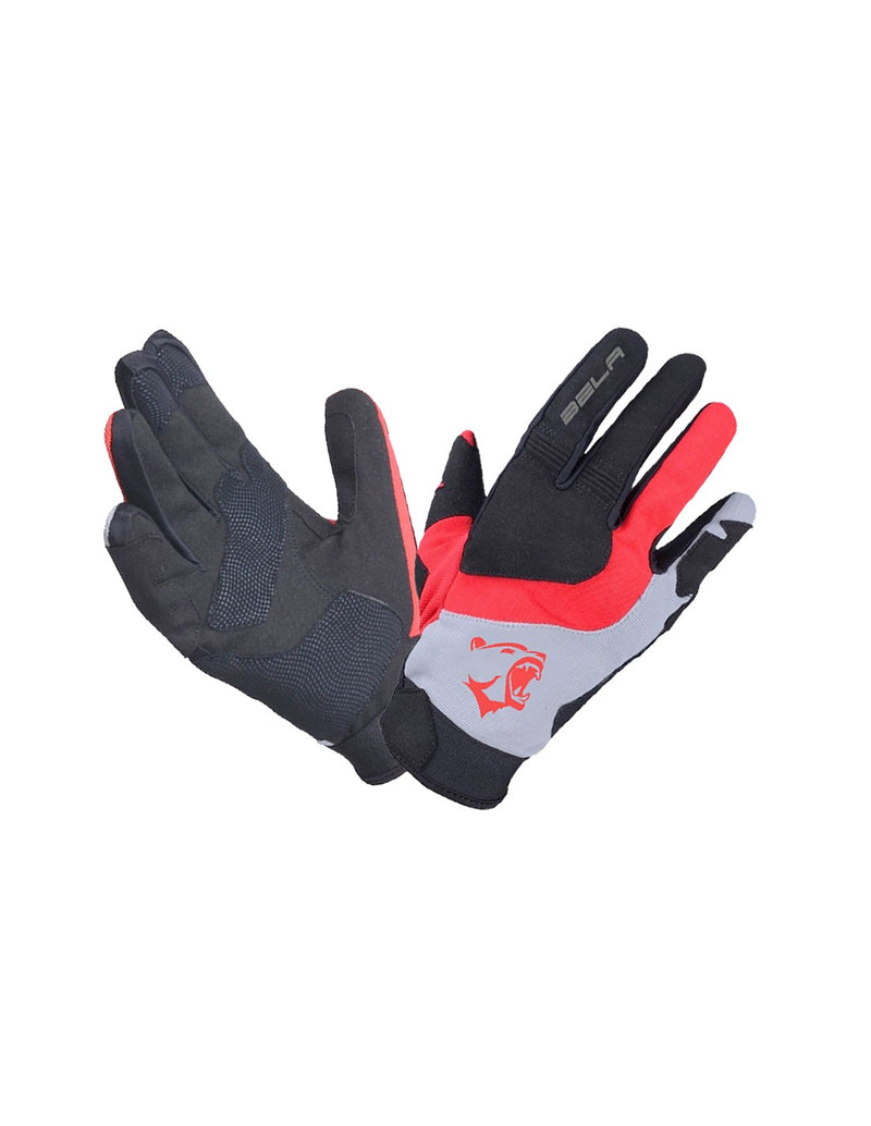 Bela Adventure Rosso Guanti da moto