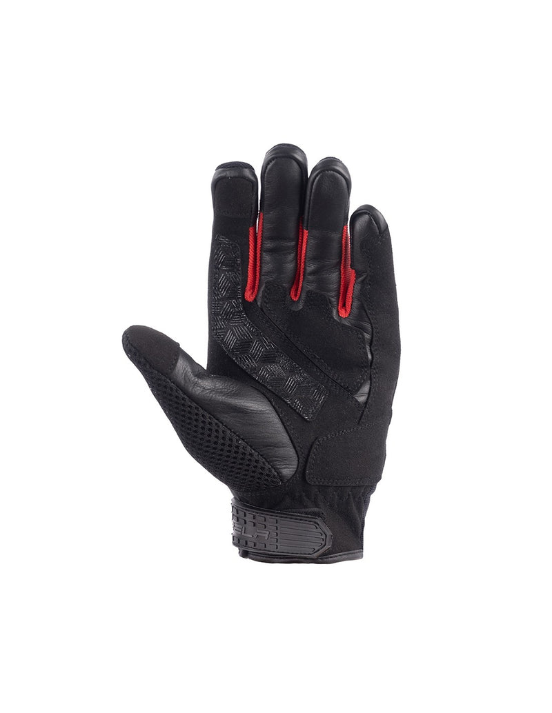 Bela Air Flow Donna Guanti moto estivi Nero / Rosso