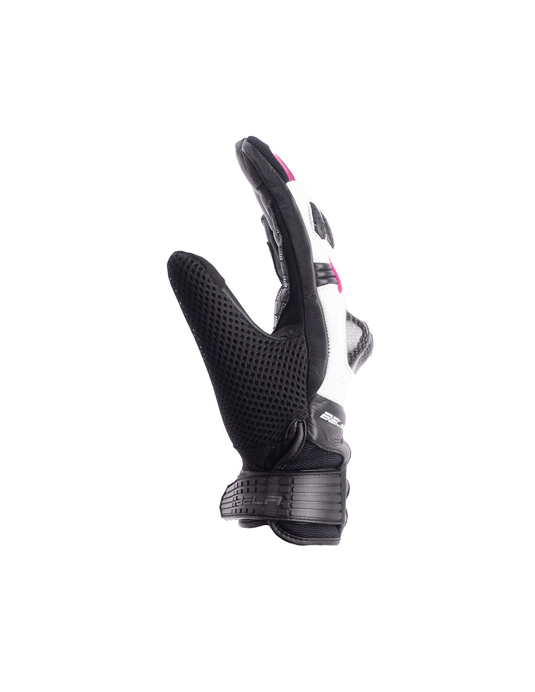 Bela Air Flow Donna Guanti moto estivi Nero / Rosa
