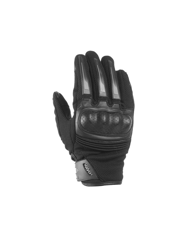 Bela Drift Man Guanti Moto in Tessuto Nero / Grigio