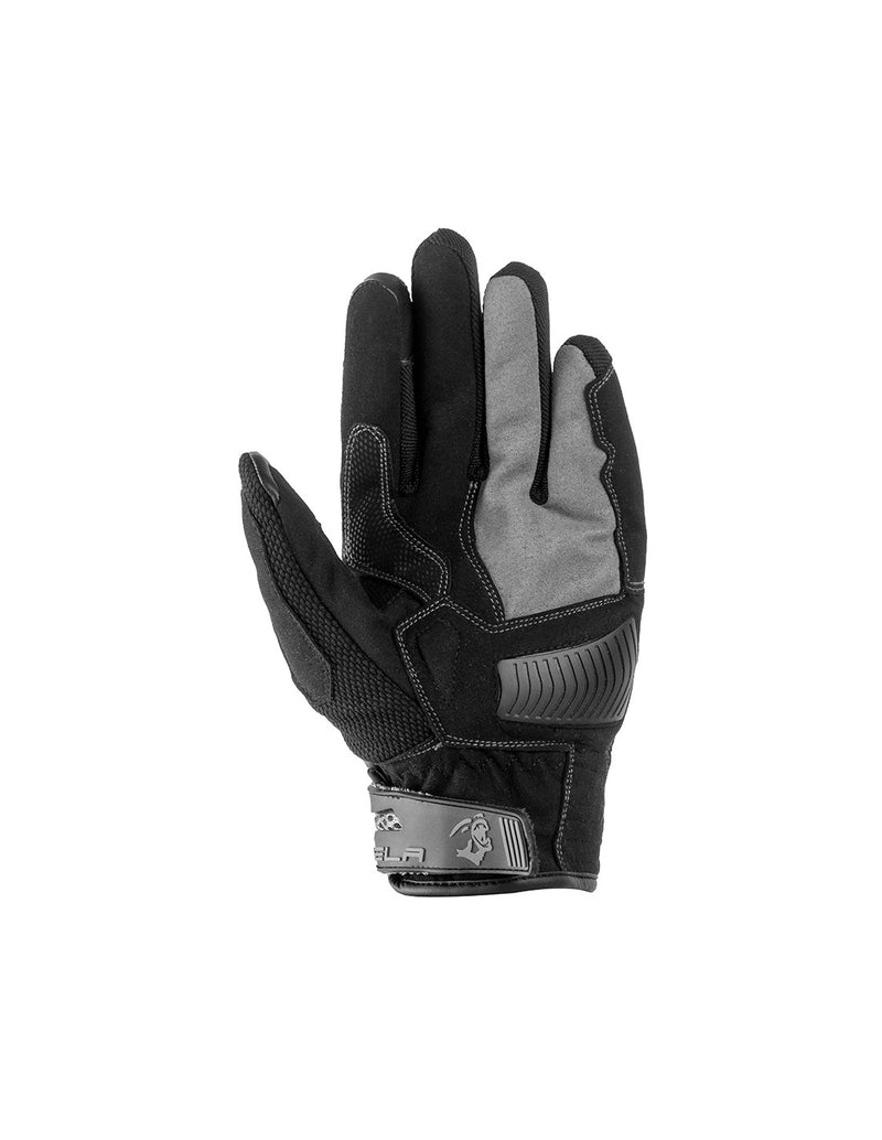 Bela Drift Man Guanti Moto in Tessuto Nero / Grigio