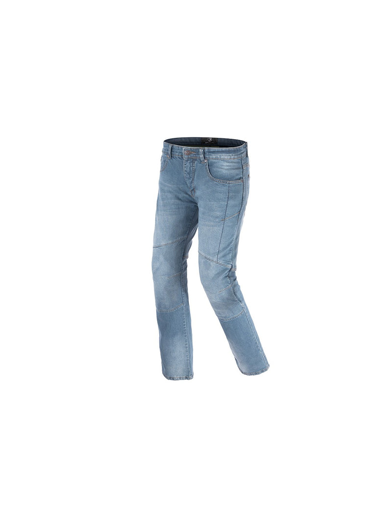 Bela Vega Jeans da moto per uomo - Blu sporco