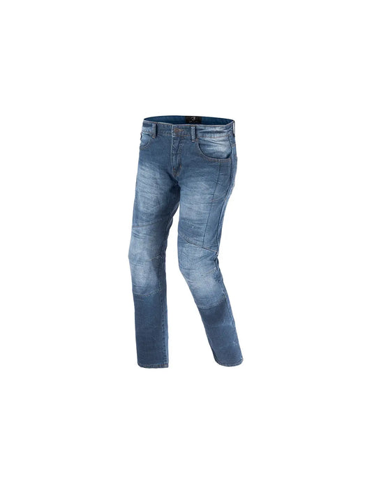 Bela Vega Jeans da moto per uomo - Blu 