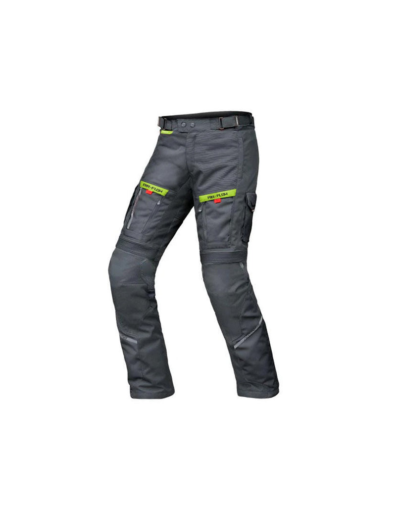 Bela Transformer Pantaloni da moto per uomo - Nero / Giallo fluorescente