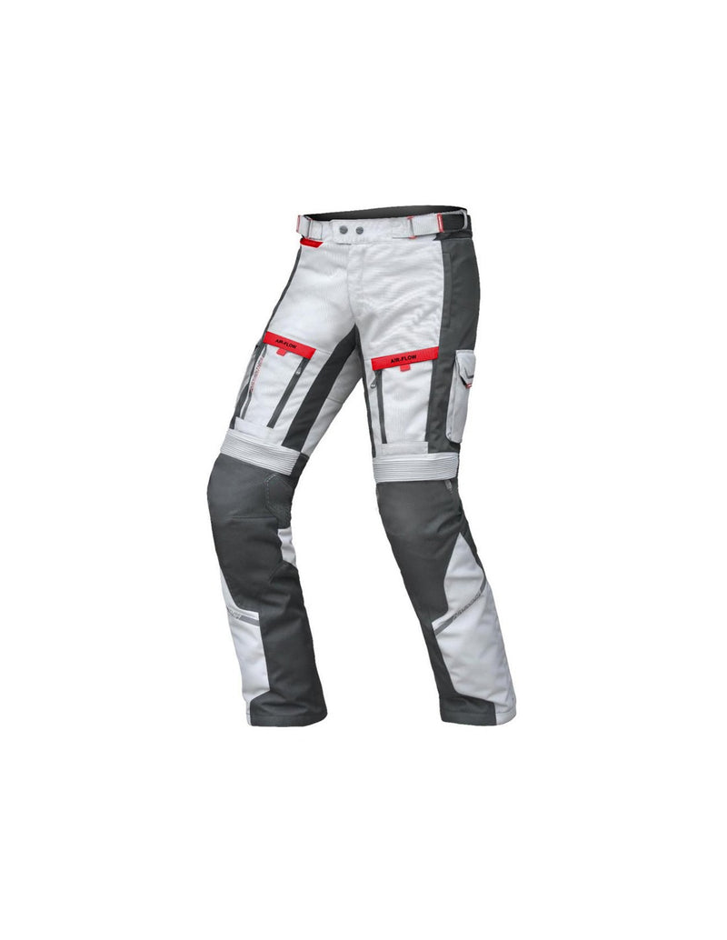 Bela Transformer Pantaloni da moto per uomo Grigio / Nero / Rosso