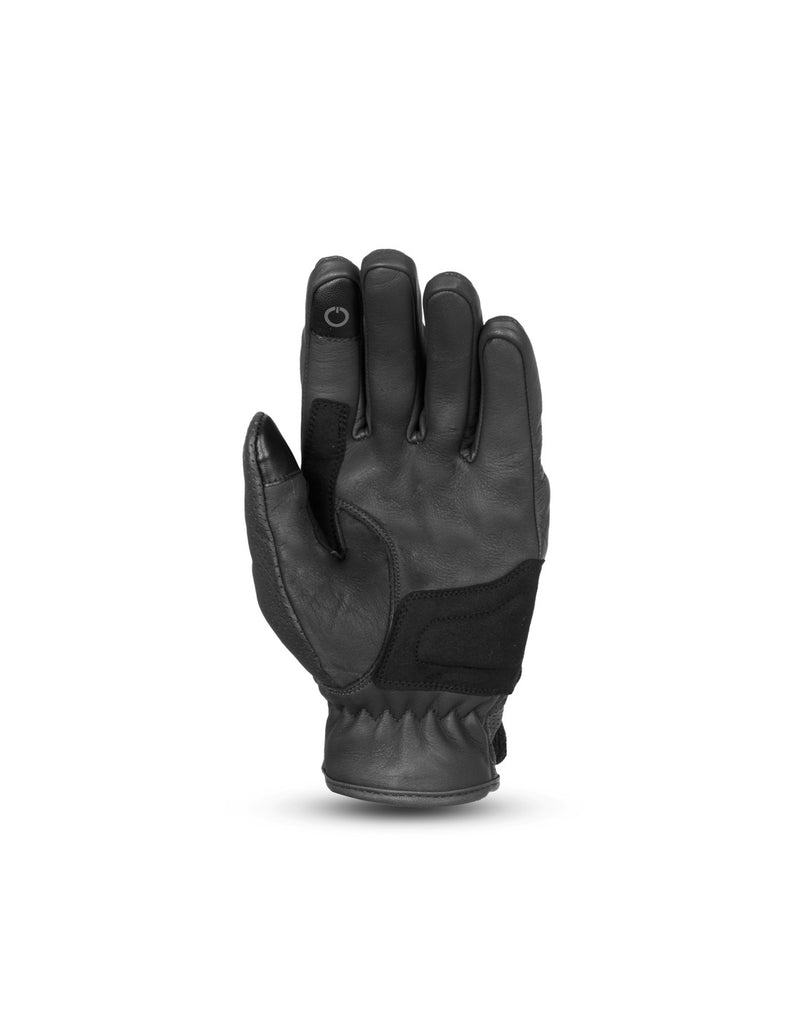 BELA Streeter guanti estivi in pelle da uomo - Nero