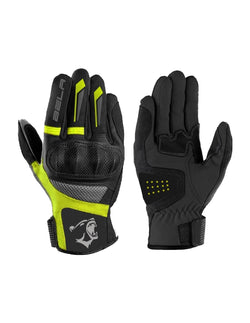 Bela Hero Air Guanti estivi - Nero/Giallo Fluor