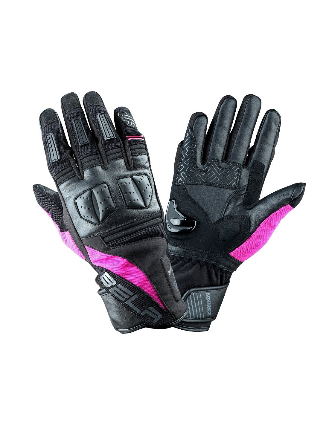 Bela Highway Donna Guanti invernali da Donna Nero/Rosa