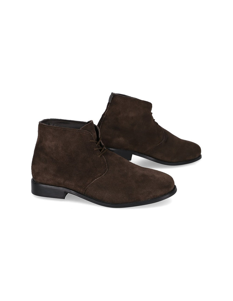 Bela Kent Stivali Marrone scuro Impermeabile 100% Pelle