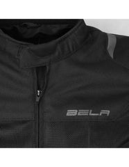 Bela Mesh Pro Estivo traforato  Uomo Nero in tessuto per moto detail 1