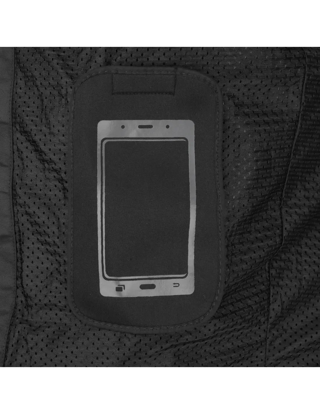 Bela Mesh Pro Estivo traforato  Uomo Nero in tessuto per moto detail 2