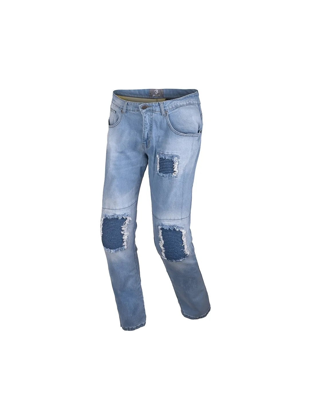 Bela John Azul jeans per Moto