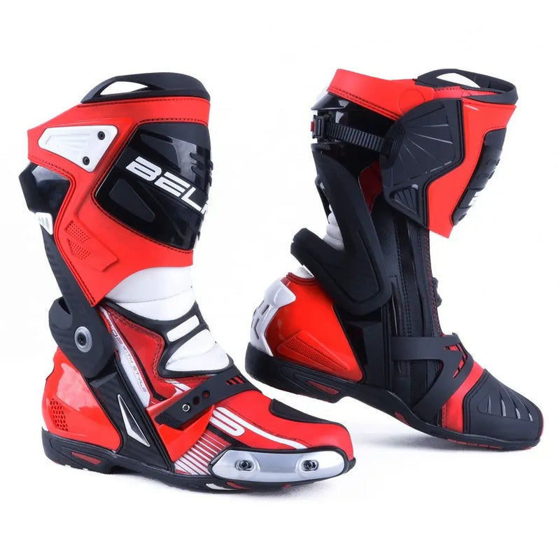 Bela Race Pro Rosso Stivale Da Corsa