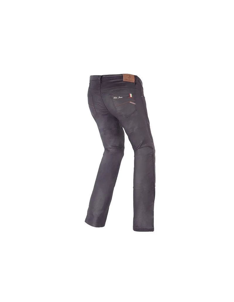 Bela Shirley Jeans da moto da donna - Granato