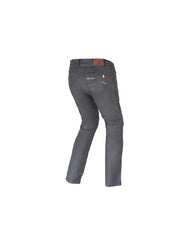 Bela Shirley Lady Jeans Moto Rivestiti Cera Grigio 