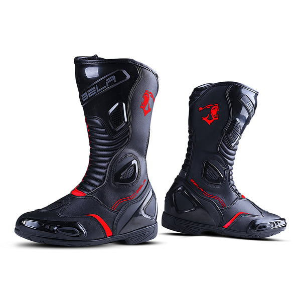 Bela Strip Lady Black Rosso Racing Boot