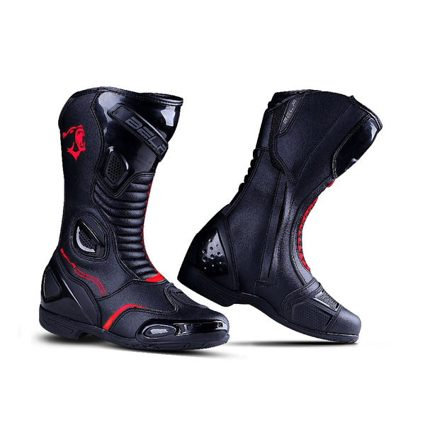 Bela Strip Lady Black Rosso Racing Boot